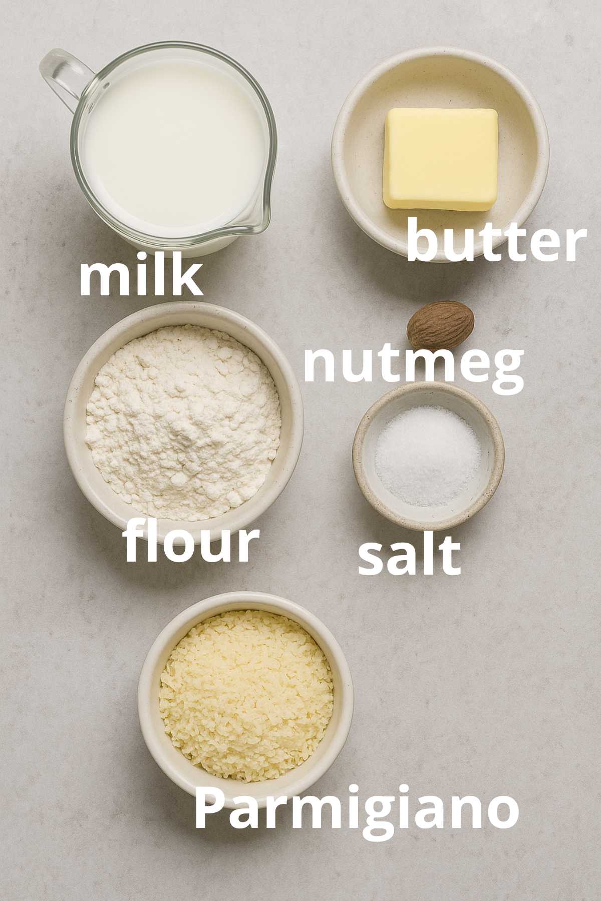 bechamel ingredients