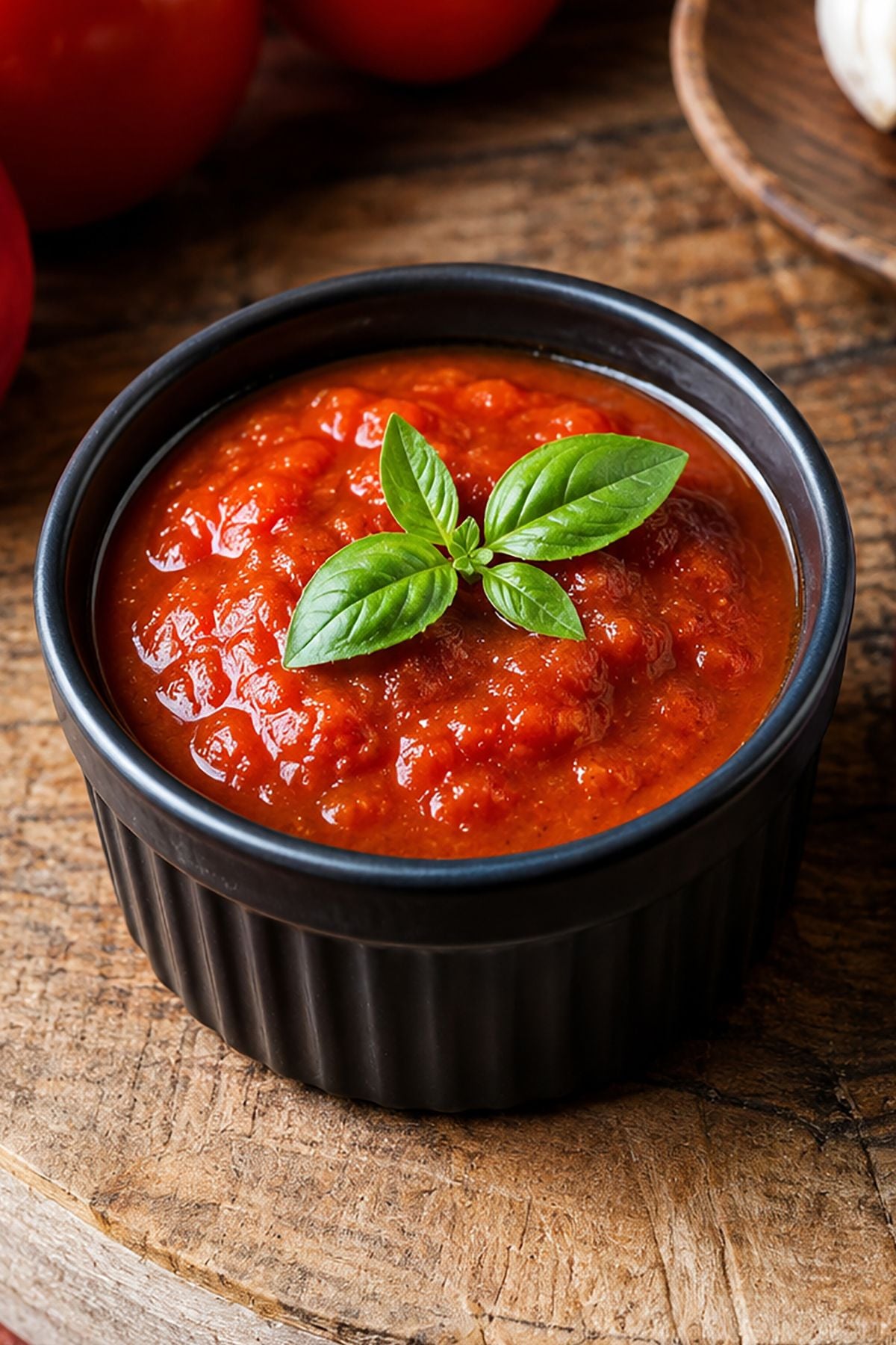 Italian tomato sauce from fresh tomatoes