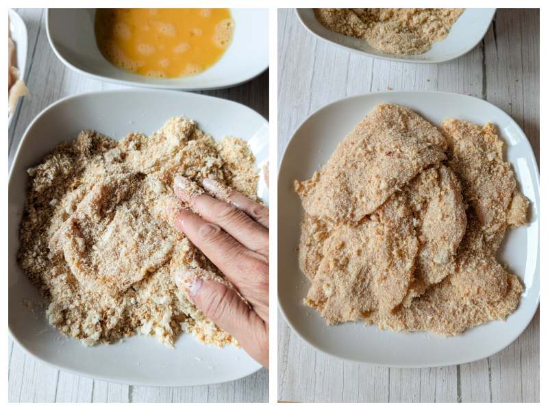 Italian chicken cutlets recipe step 3