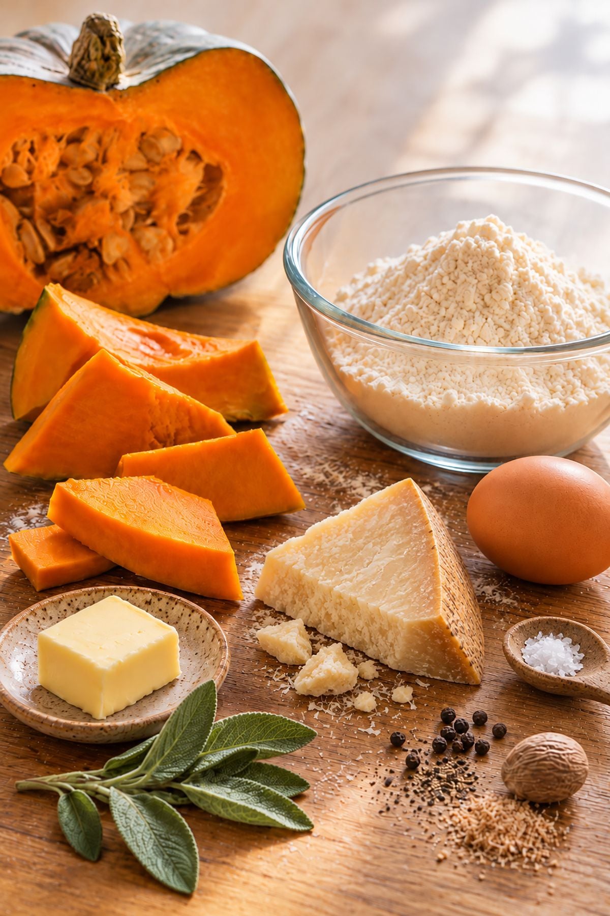 pumpkin gnocchi ingredients