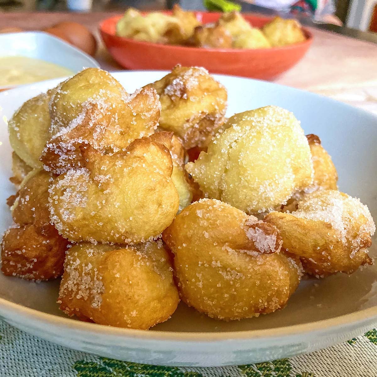 Tortelli di Carnevale (Italian Carnival Doughnuts)