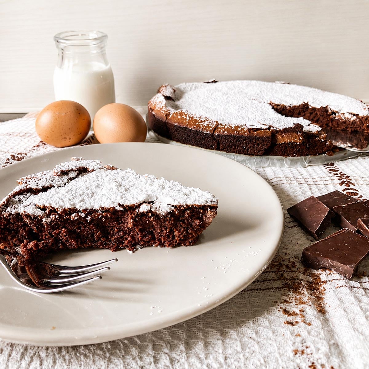 Torta Tenerina Recipe: Italian Chocolate Cake from Ferrara