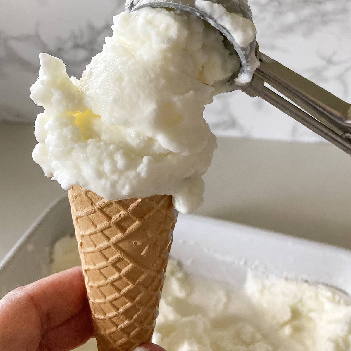 Fior di Latte Gelato Recipe (Authentic Italian No-Egg Gelato)