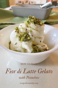 Fior di Latte Gelato Recipe - Recipes from Italy