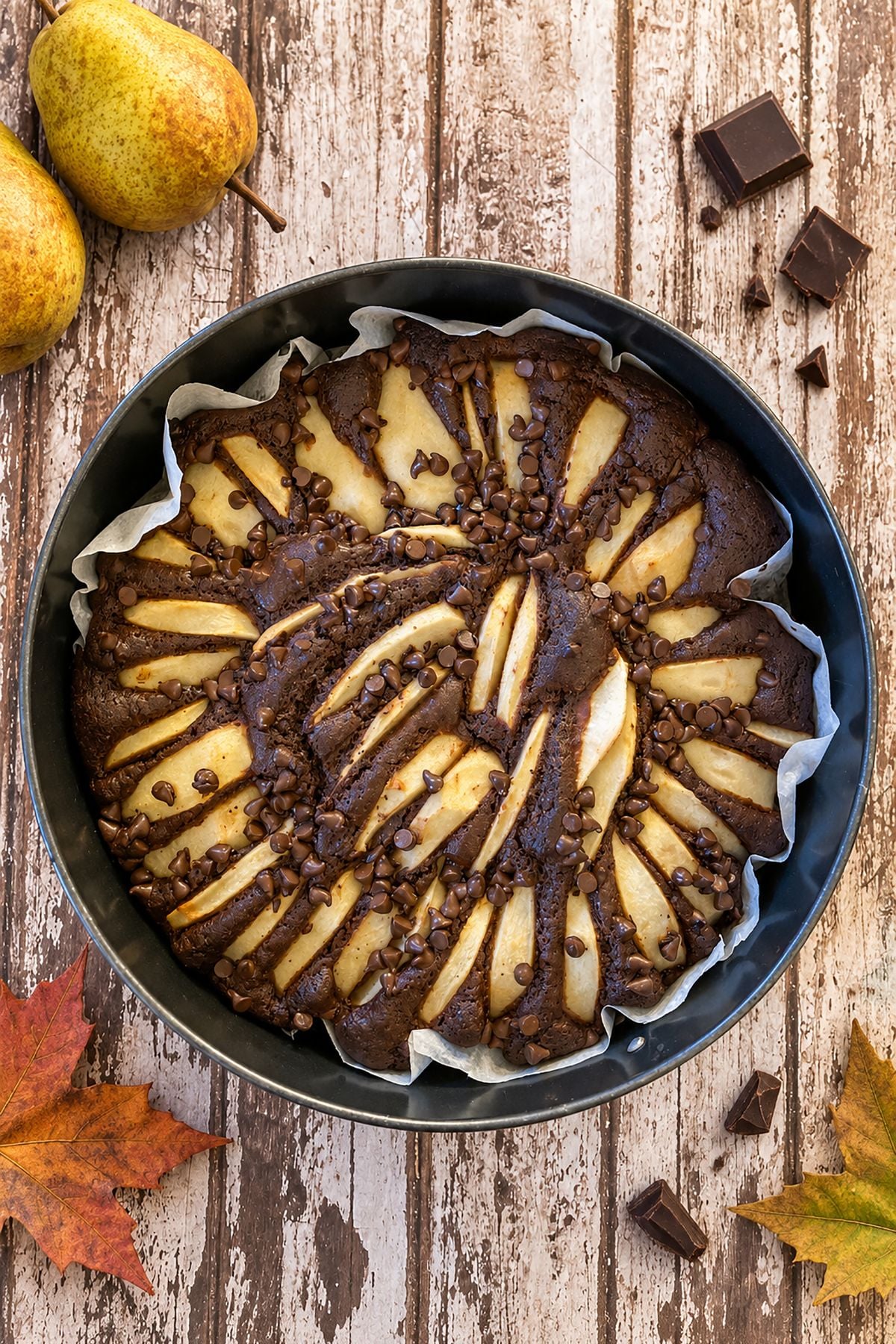 chocolate pear cake recipe
