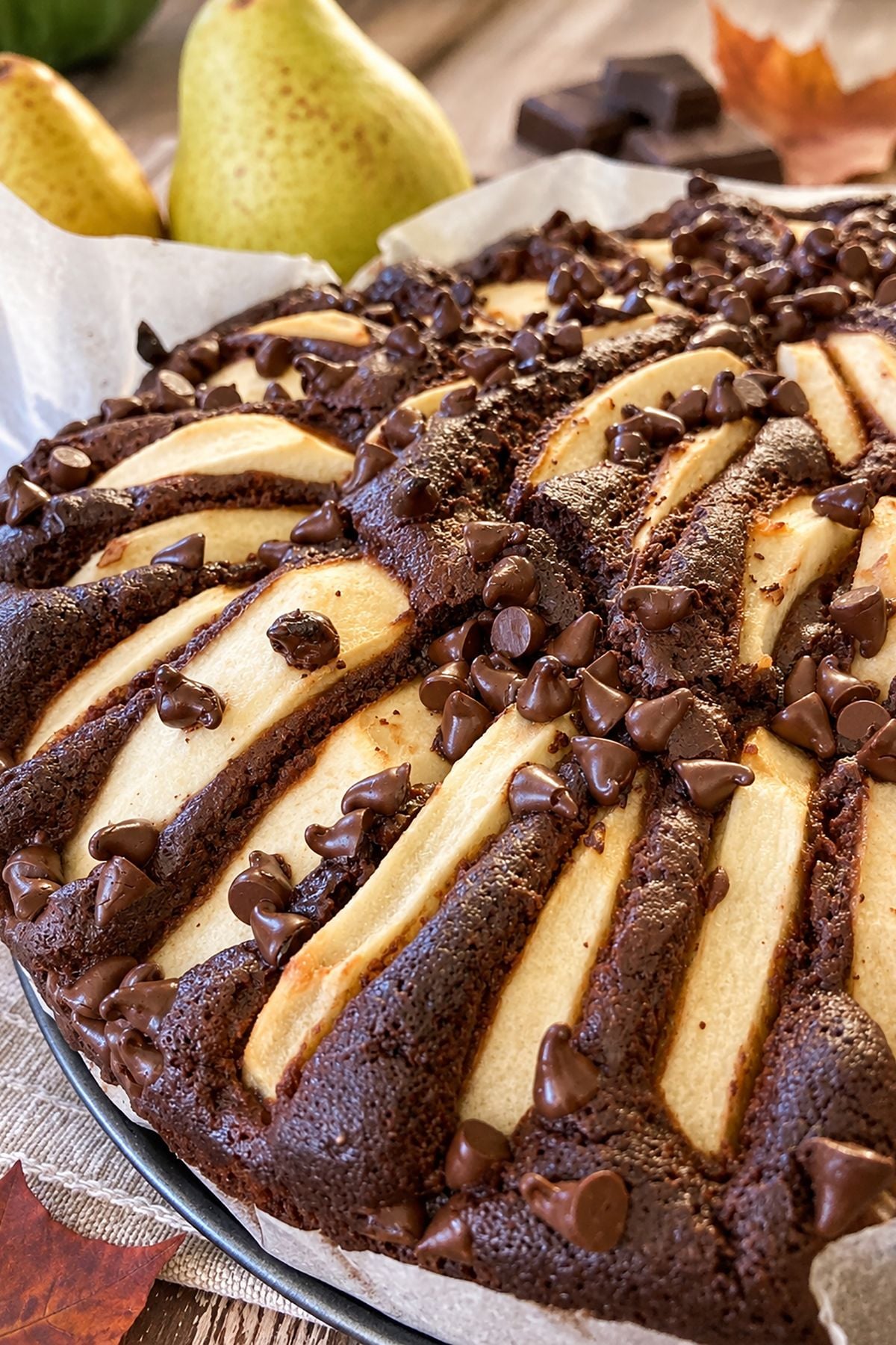 chocolate pear cake recipe