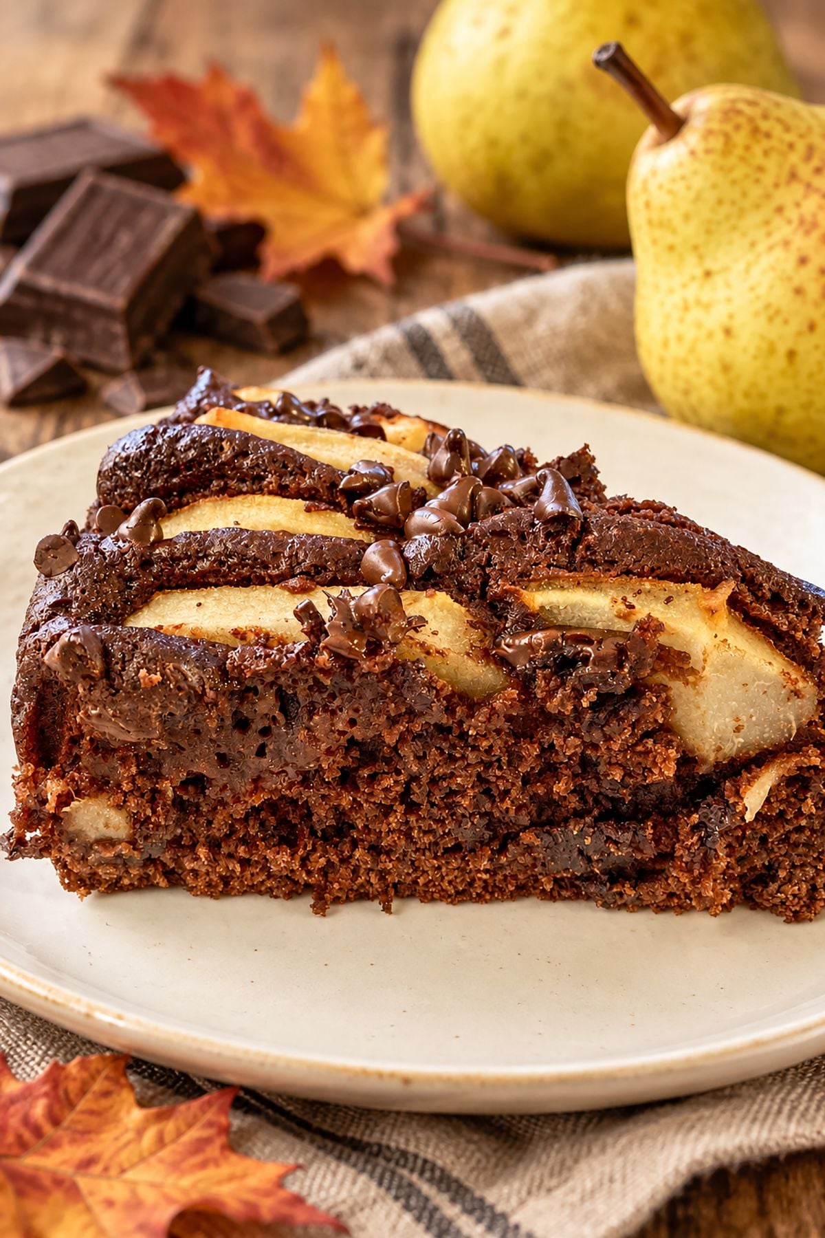 chocolate pear cake recipe
