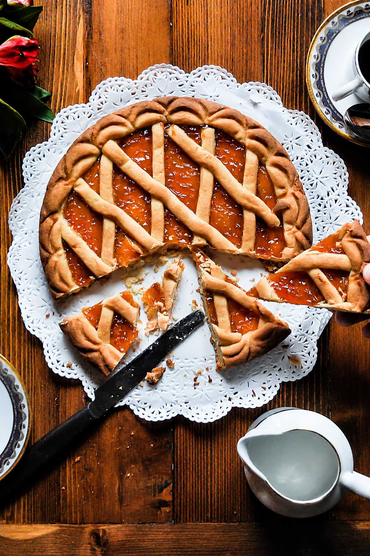 crostata di marmellata recipe