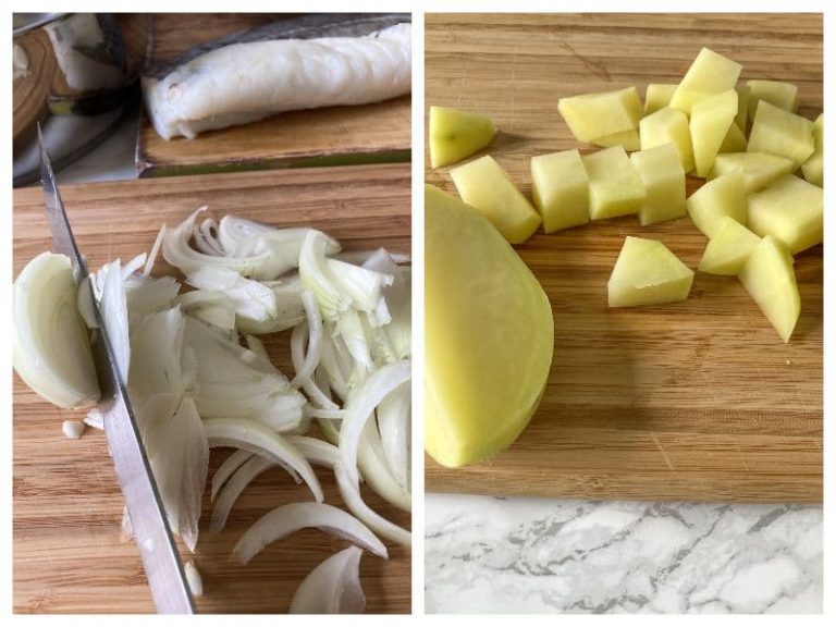 Baccalà alla Livornese Recipe Salt Cod and Potatoes in Tomato Sauce