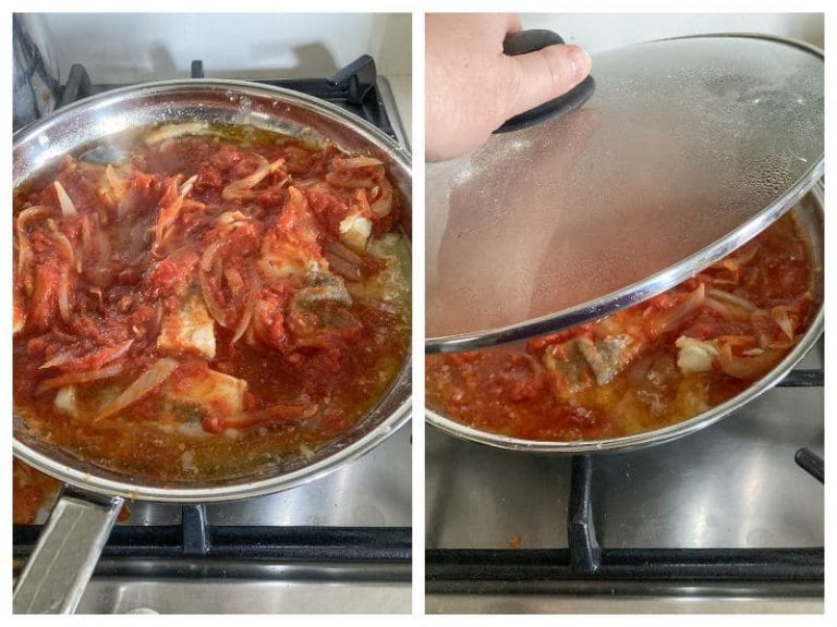 Baccalà alla Livornese Recipe Salt Cod and Potatoes in Tomato Sauce