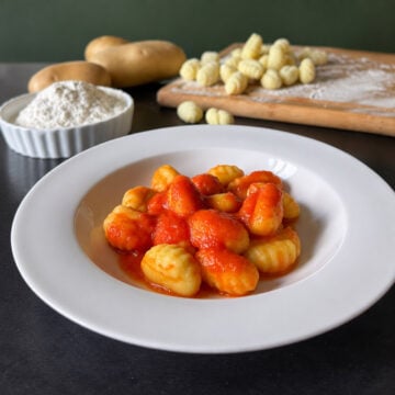 authentic italian potato gnocchi