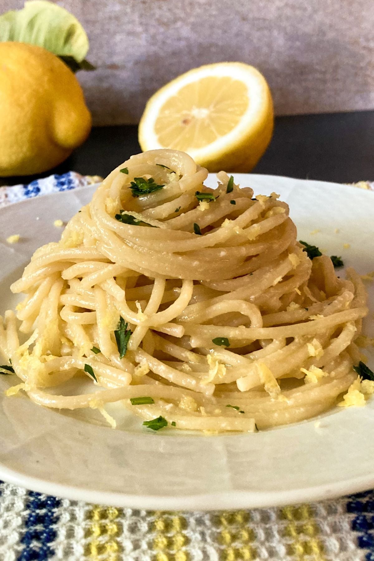 Italian lemon pasta recipe