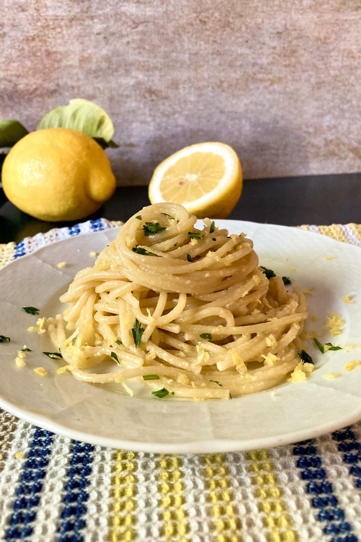 Italian lemon pasta recipe