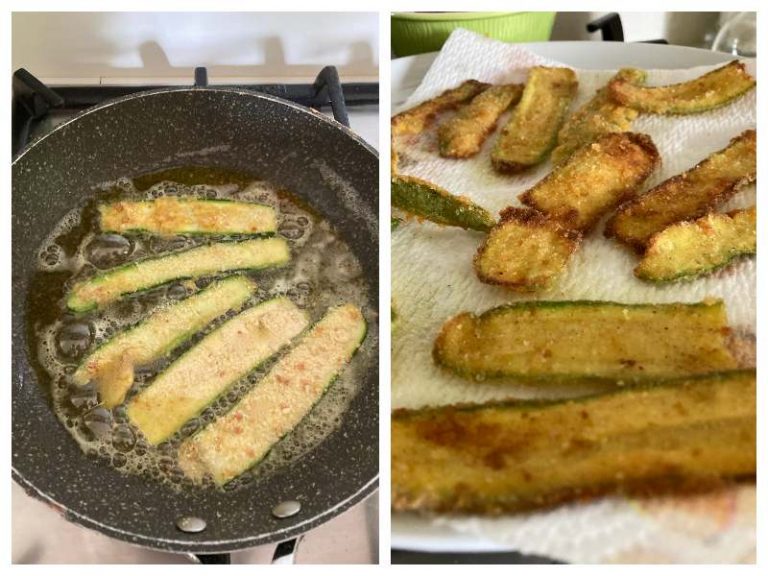 Fried Breaded Zucchini Italian Style Recipes from Italy