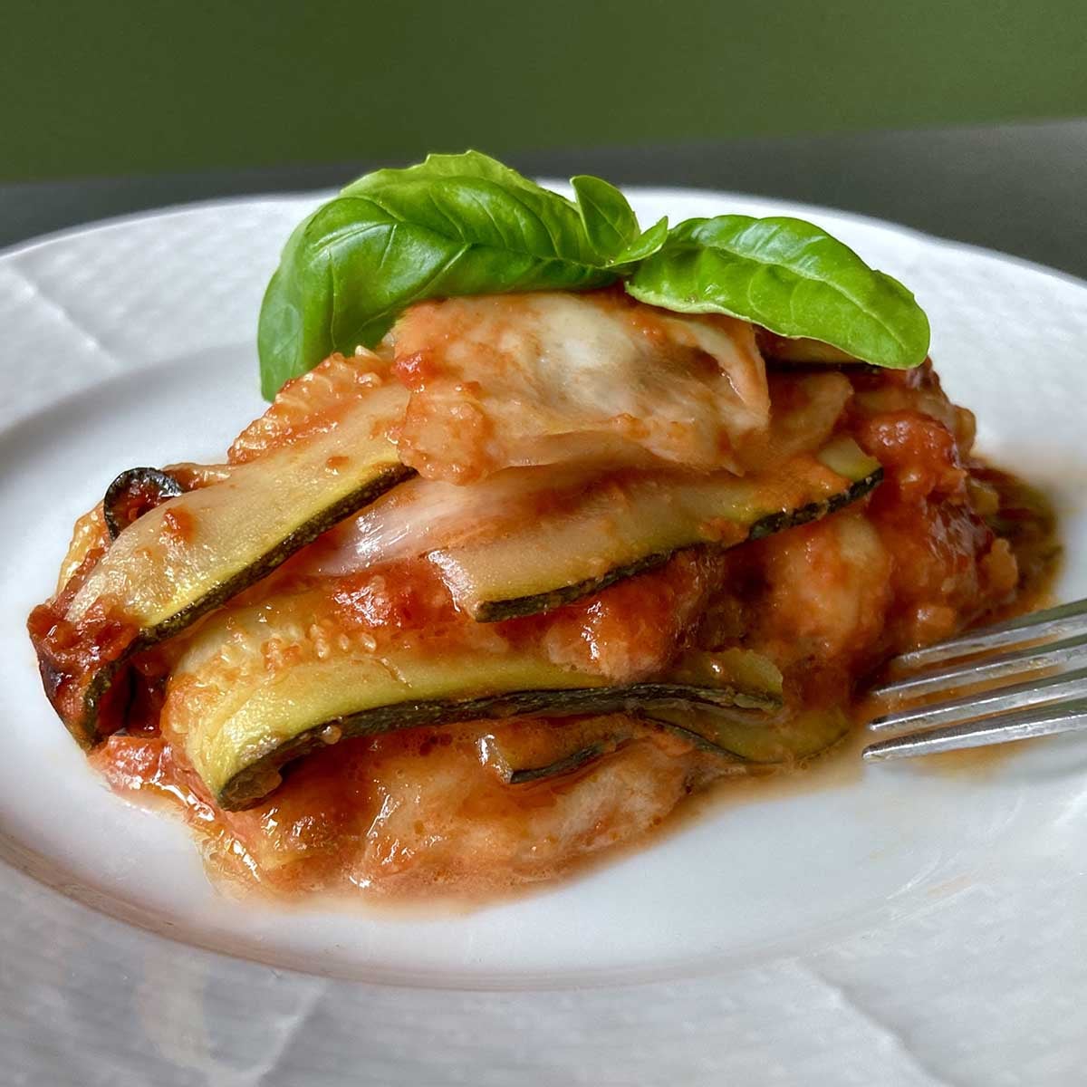 Light Zucchini Parmigiana Recipe