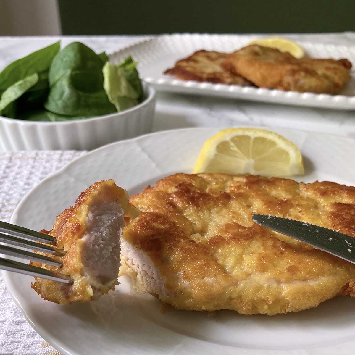 Crispy Pork Cutlets Recipe Italian-style