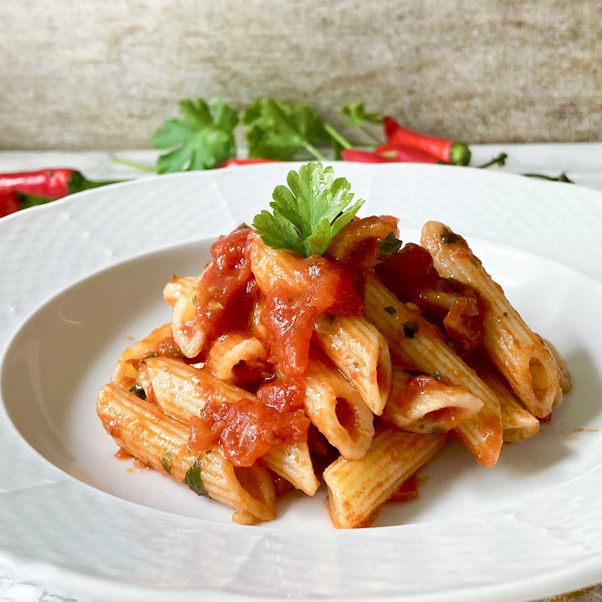 Roman Penne all'Arrabbiata Recipe