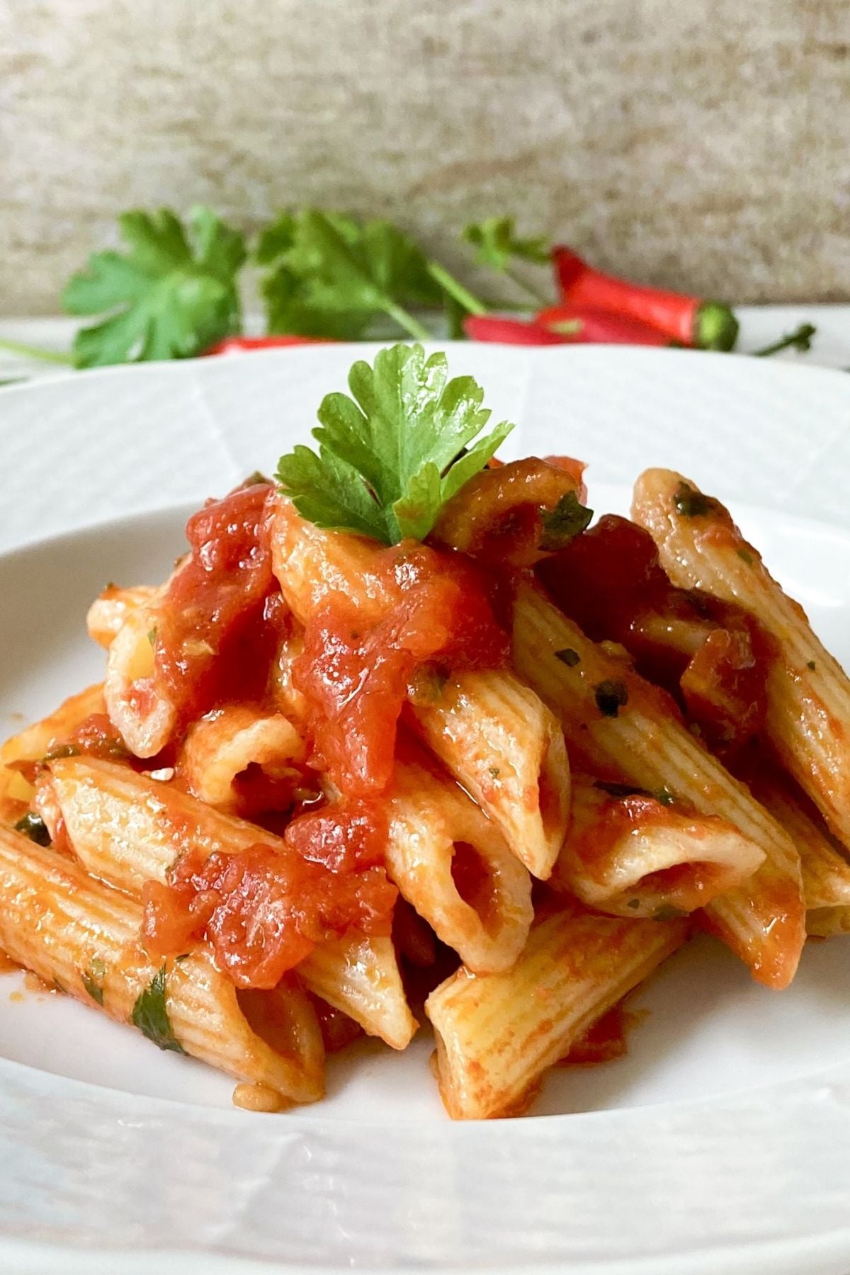 penne all'arrabbiata
