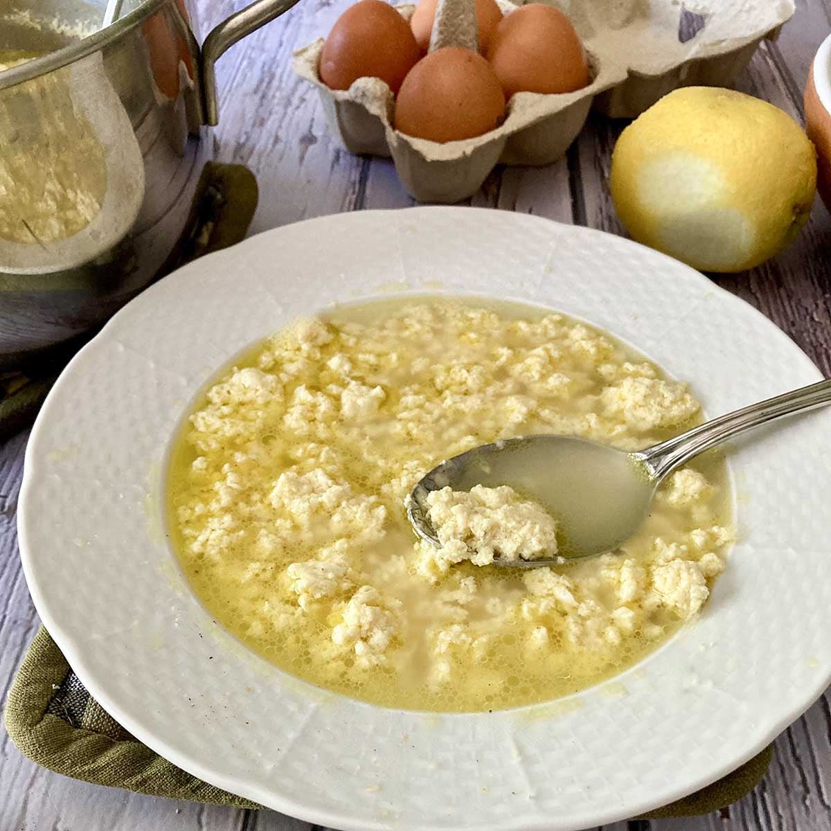 Stracciatella alla Romana Recipe