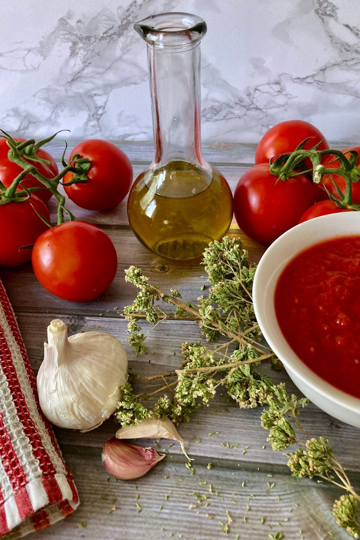 Italian marinara sauce ingredients