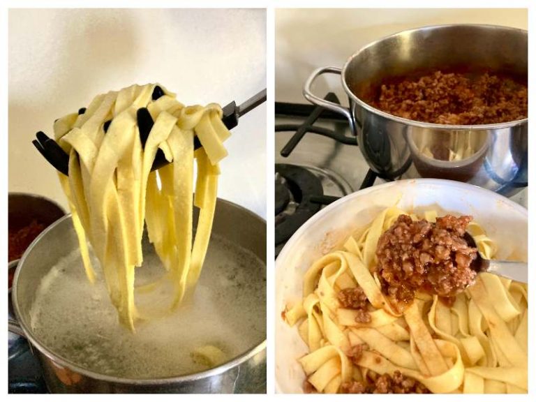 Traditional Italian Tagliatelle Bolognese Recipes from Italy