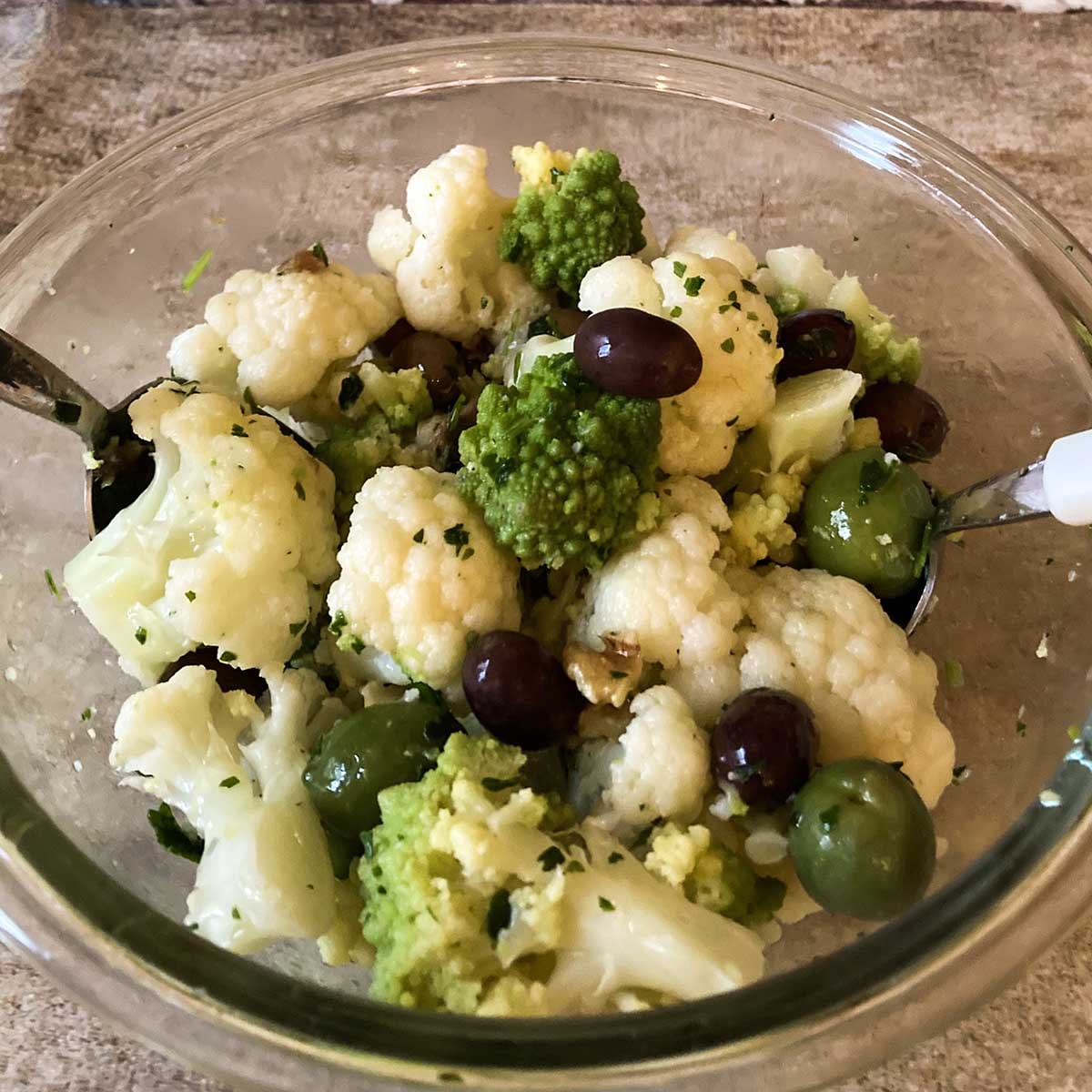 Italian Cauliflower Salad Recipe
