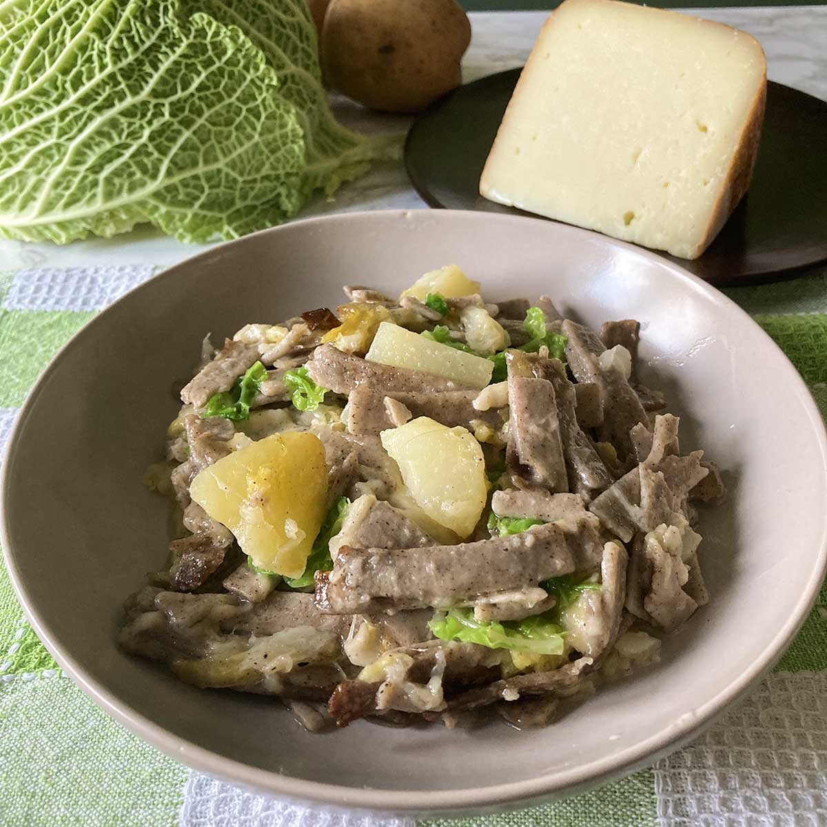 Pizzoccheri Recipe (Italian Buckwheat Pasta)