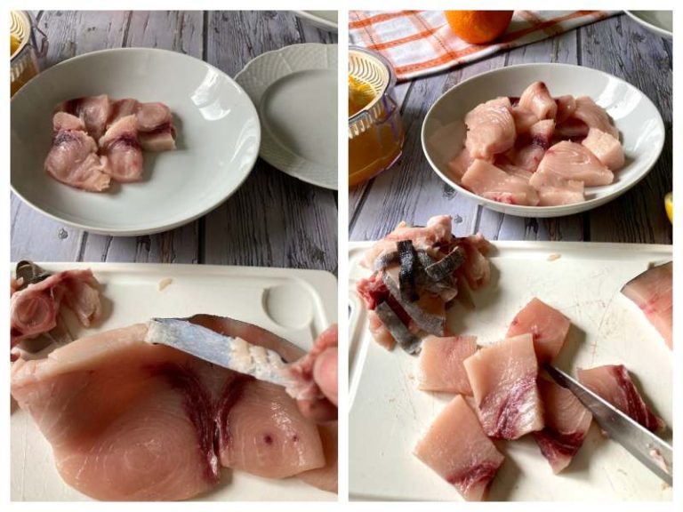 Swordfish in Orange Juice Pesce Spada all'Arancia Recipes from Italy