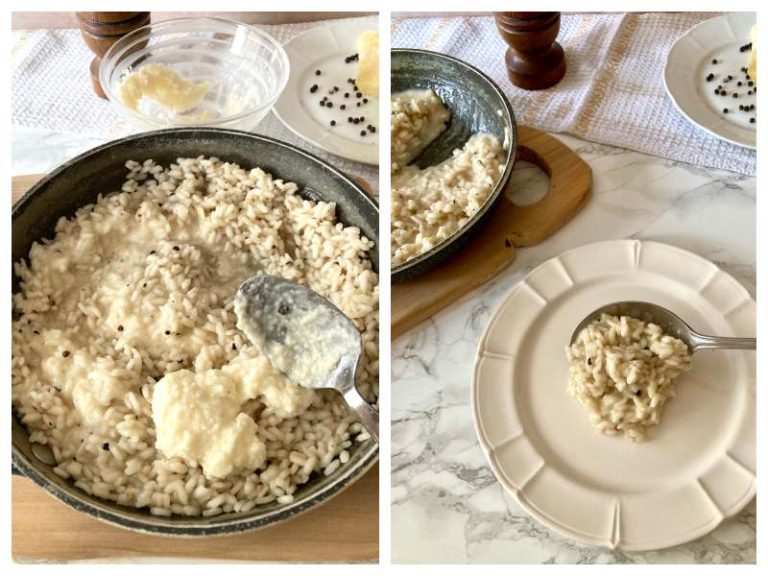 Easy Cacio e Pepe Risotto Recipe Recipes from Italy