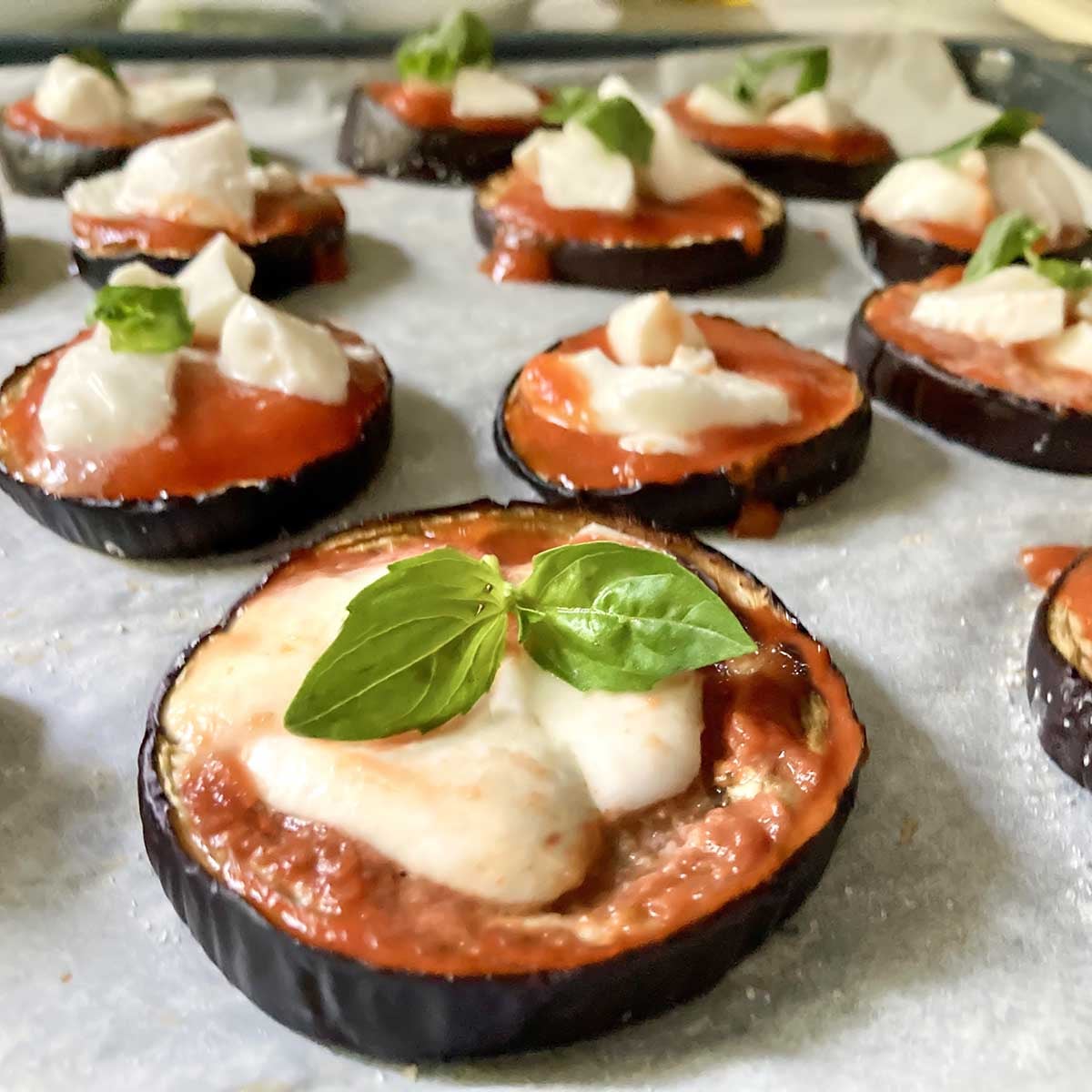 Easy Eggplant Pizza Recipe (Pizzette di Melanzane)