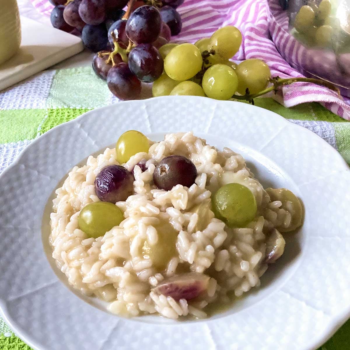 Grape Risotto Recipe (Risotto all'Uva)