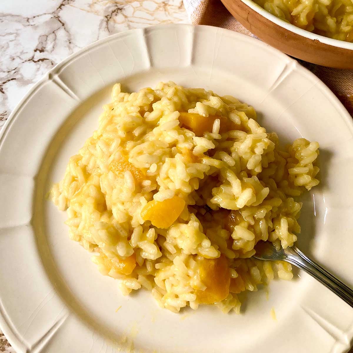 Risotto alla Zucca (Traditional Italian Pumpkin Risotto)
