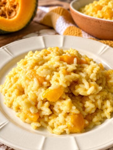 Italian pumpkin risotto recipe