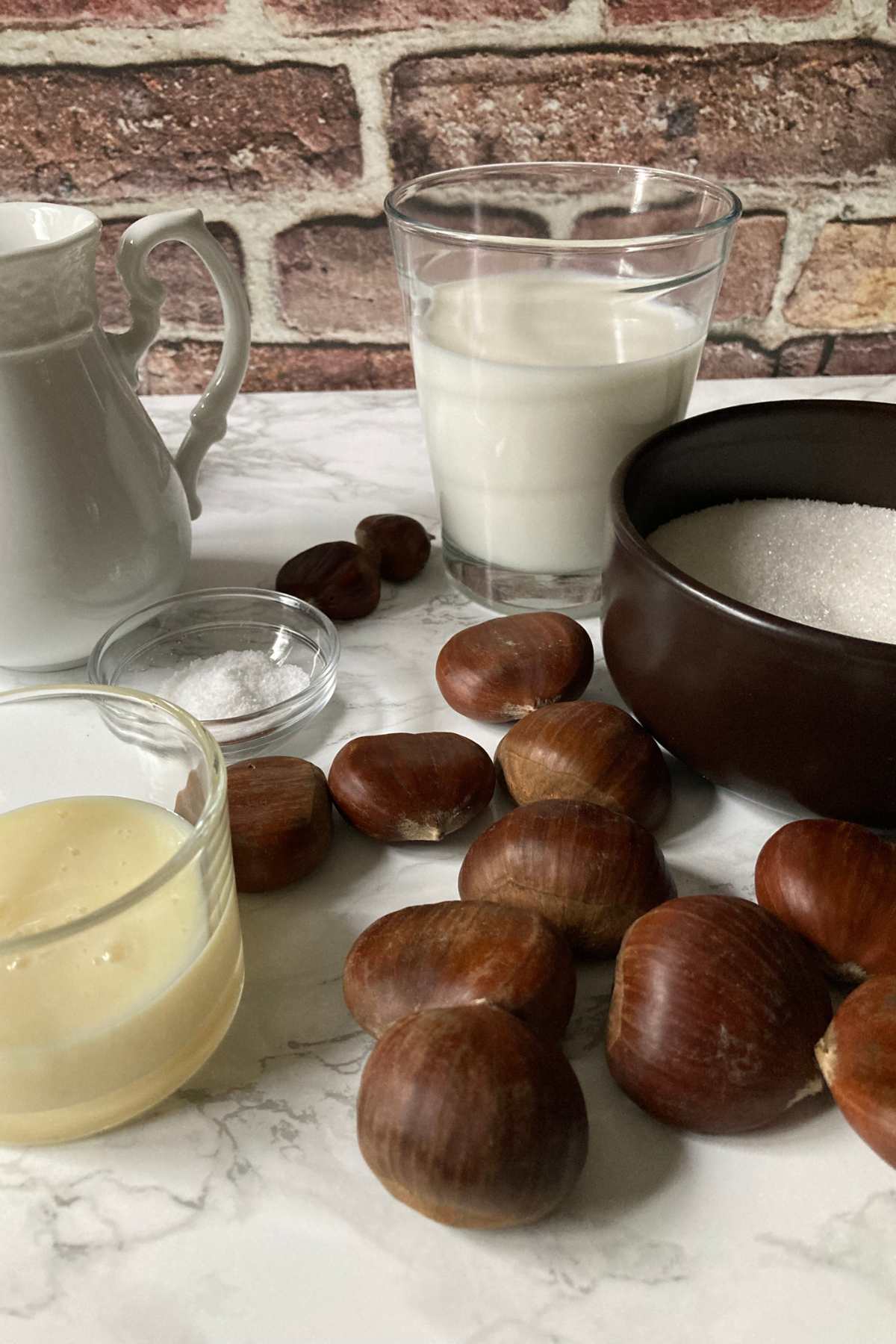 chestnut gelato ingredients