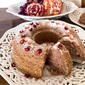 pomegranate cake recipe