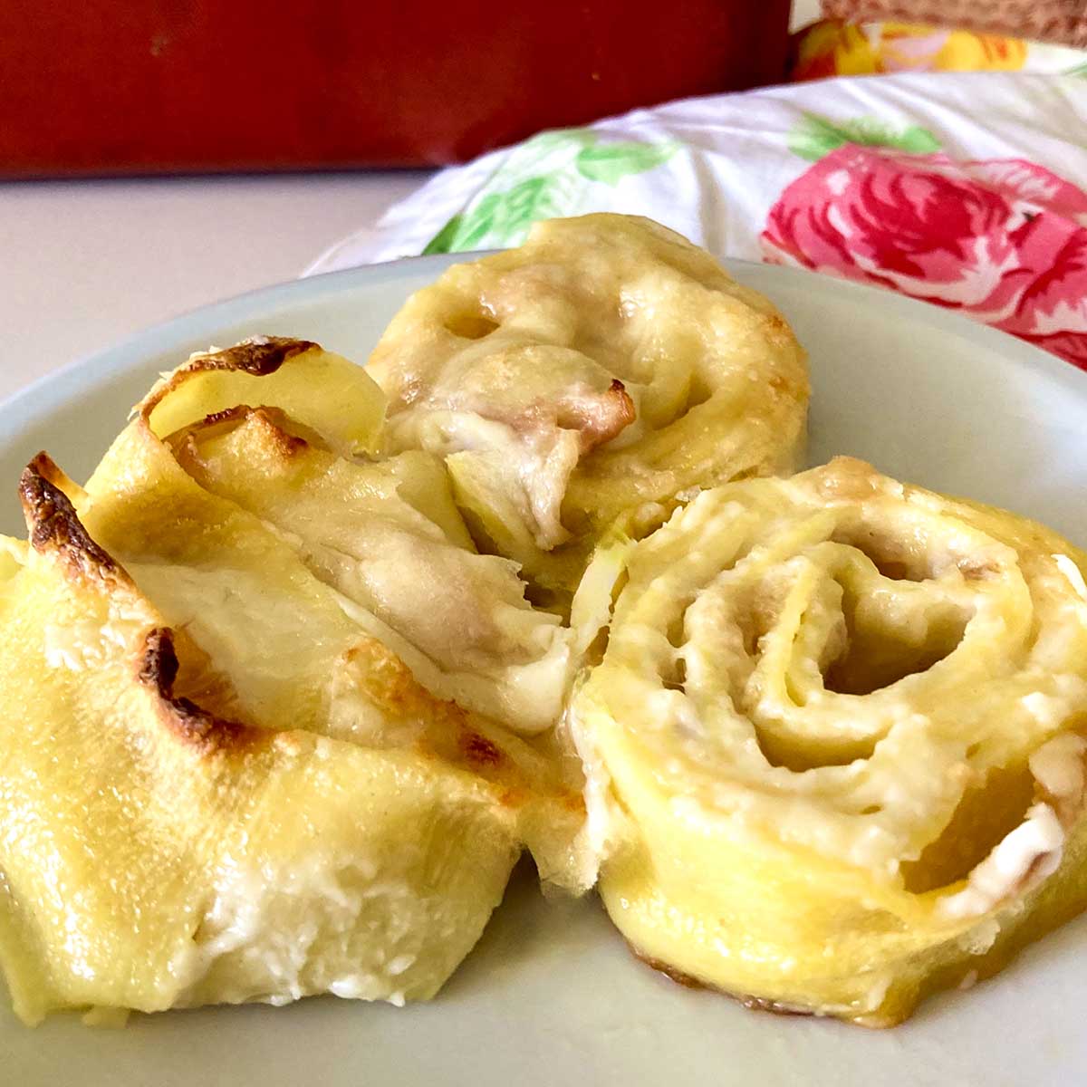 Baked Pasta Roses with Ham and Cheese (Rosette al Forno) Recipes from