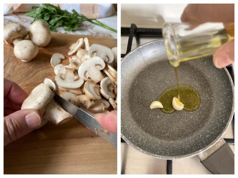 Scaloppine ai Funghi (Veal Scallopini with Mushrooms) - Recipes from Italy