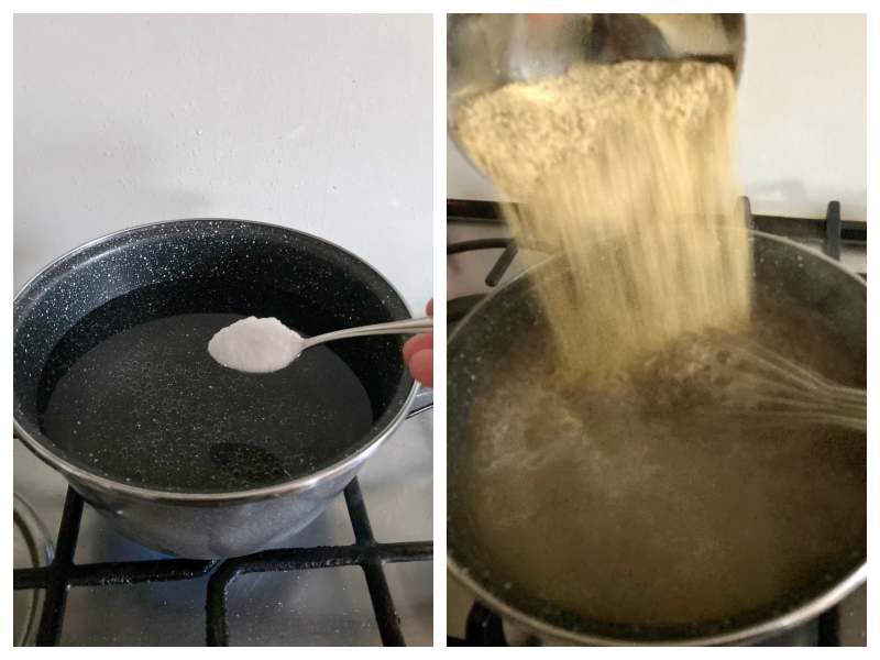 polenta taragna recipe step 1