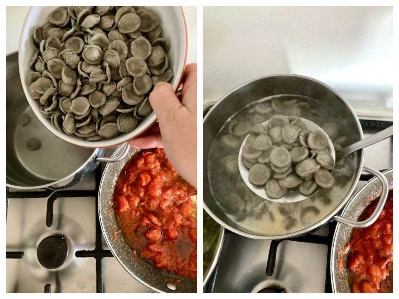 orecchiette di grano arso recipe step 3