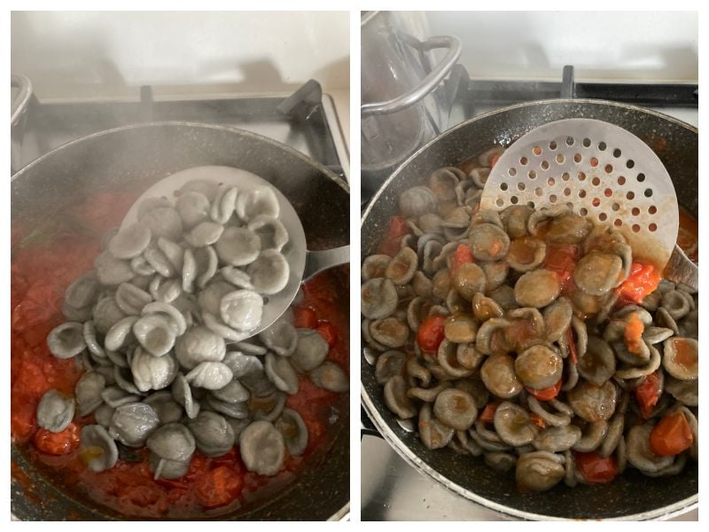 orecchiette di grano arso recipe step 4