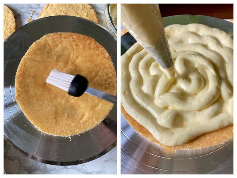 torta mimosa recipe step 2