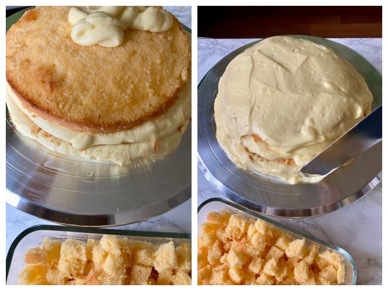 torta mimosa recipe step 4