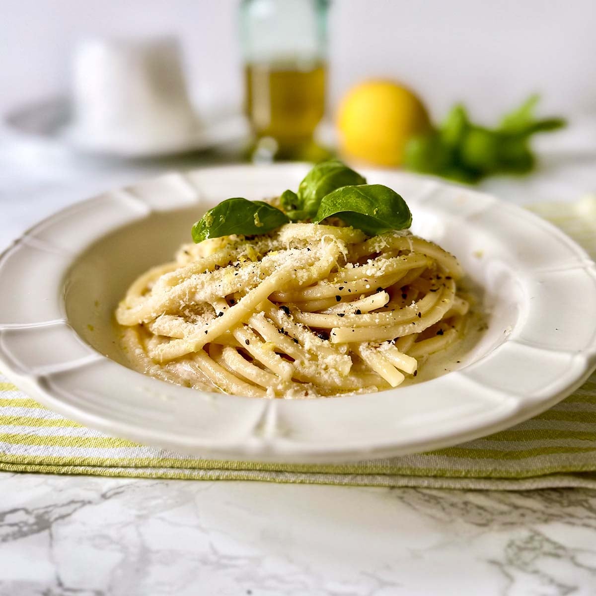 Easy and Creamy Lemon Ricotta Pasta (Ready in 10 Minutes!)