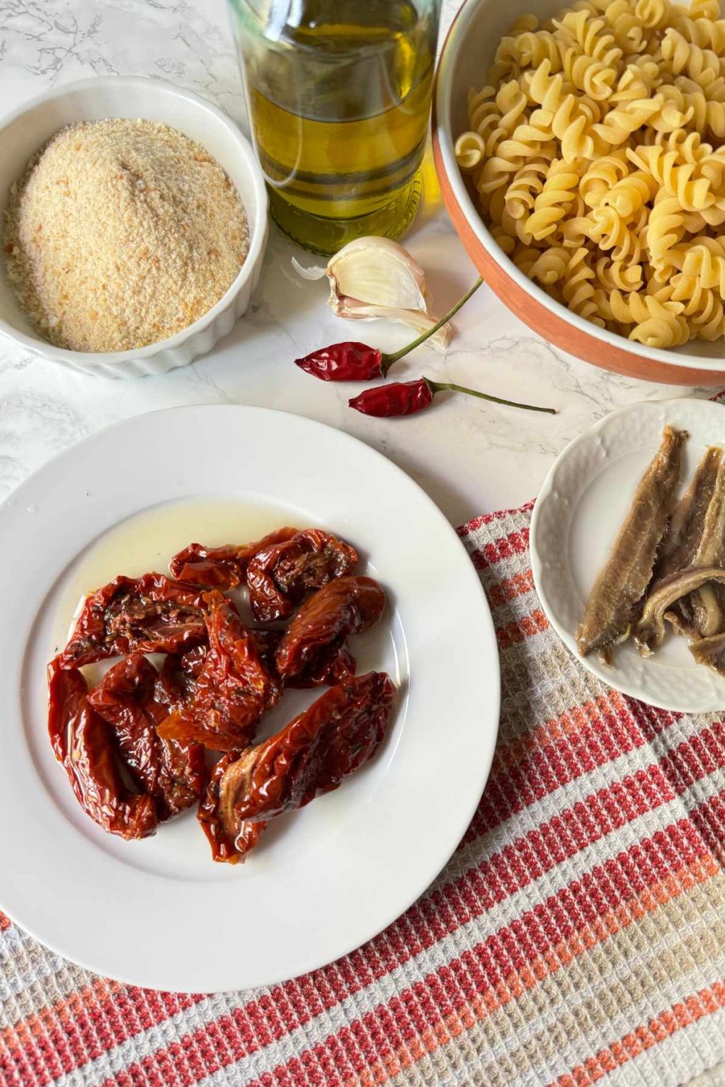 Sundried Tomato Fusilli Recipe Recipes from Italy