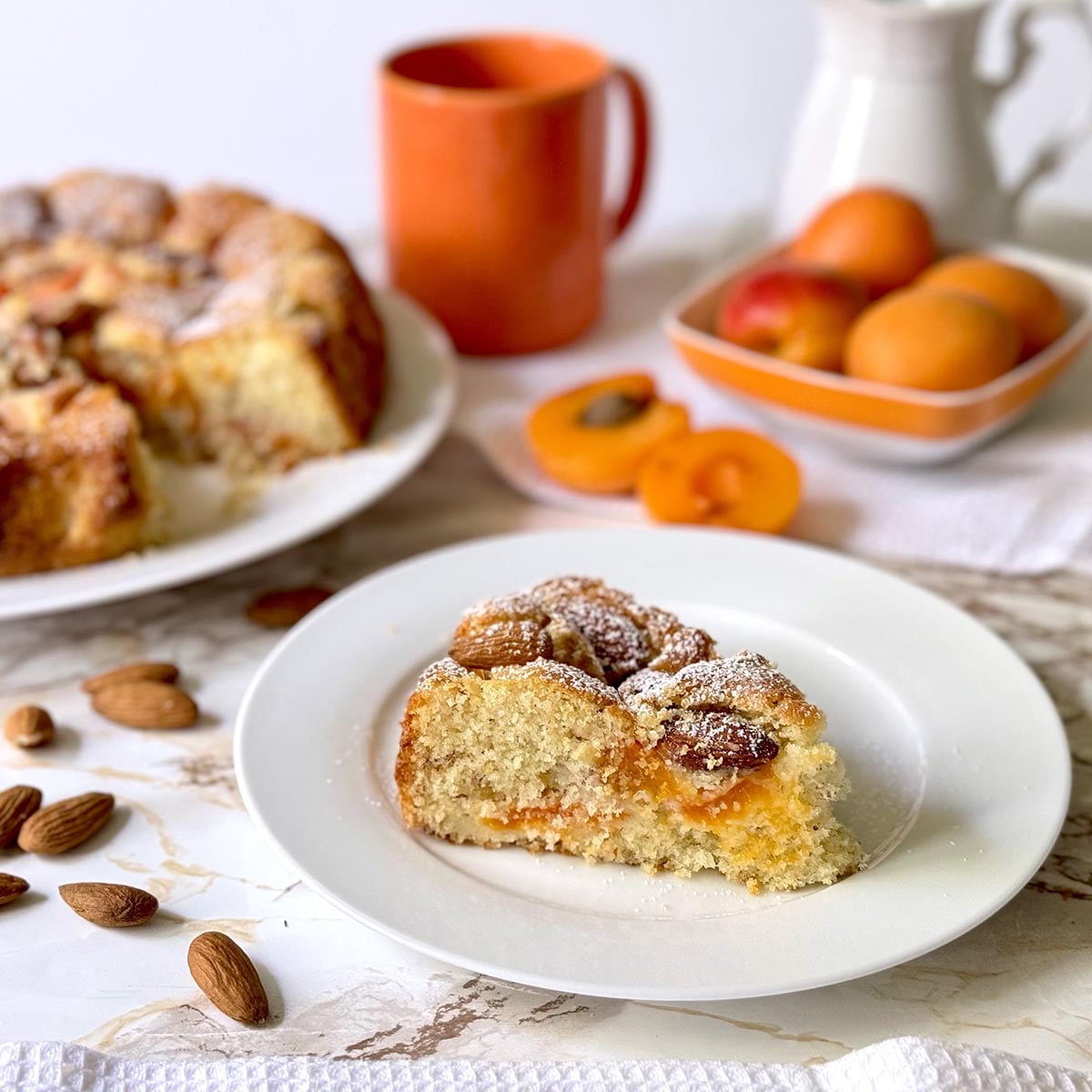 Apricot Almond Cake Recipe