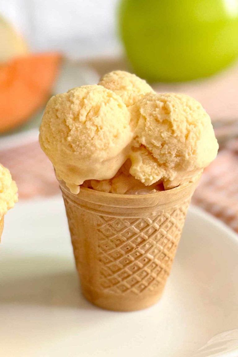 Creamy Fresh Melon Gelato Recipes from Italy