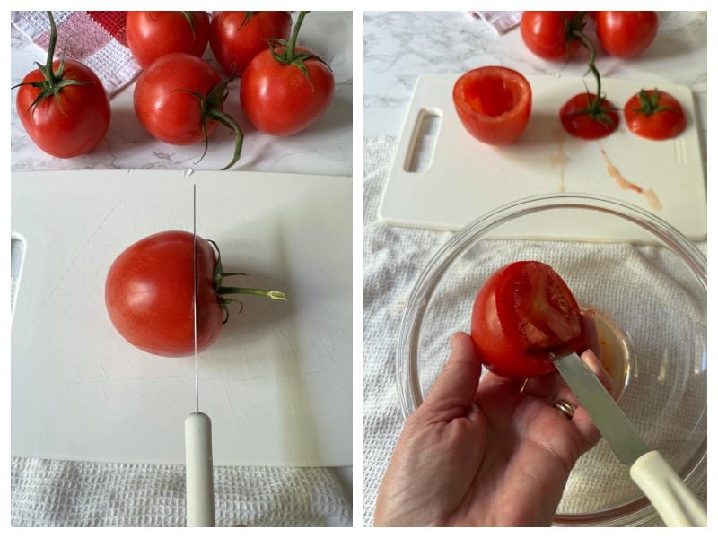 pomodori al riso recipe step 1