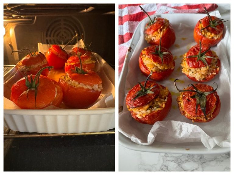 Roman Rice Roman Rice-stuffed Tomatoes (Pomodori al Riso) - Recipes from Italy