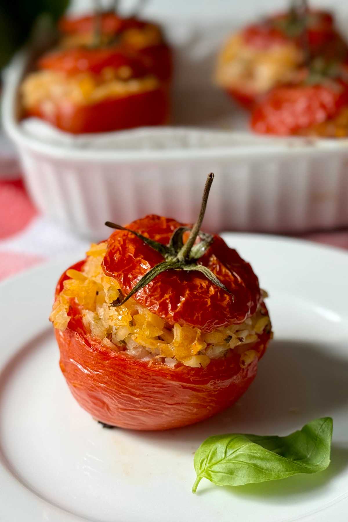 roman rice stuffed tomatoes