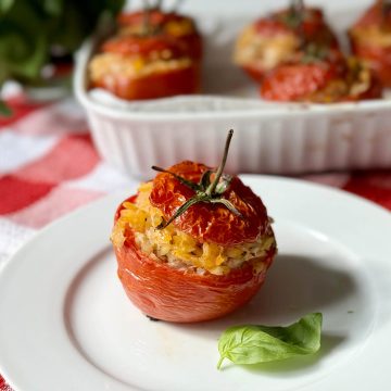 roman rice stuffed tomatoes
